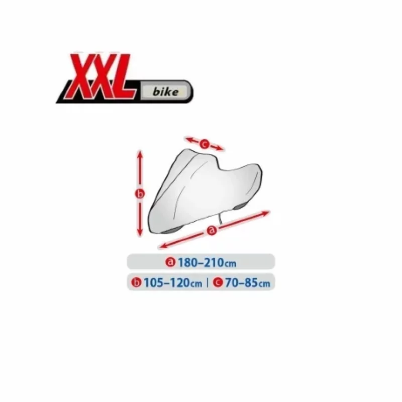 Prelată impermeabilă pentru bicicletă Basic Garage XXL, protecție ploaie și UV