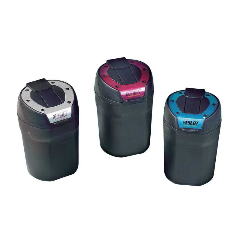 Scrumieră auto Pilot cu bază magnetică și inserție din aluminiu