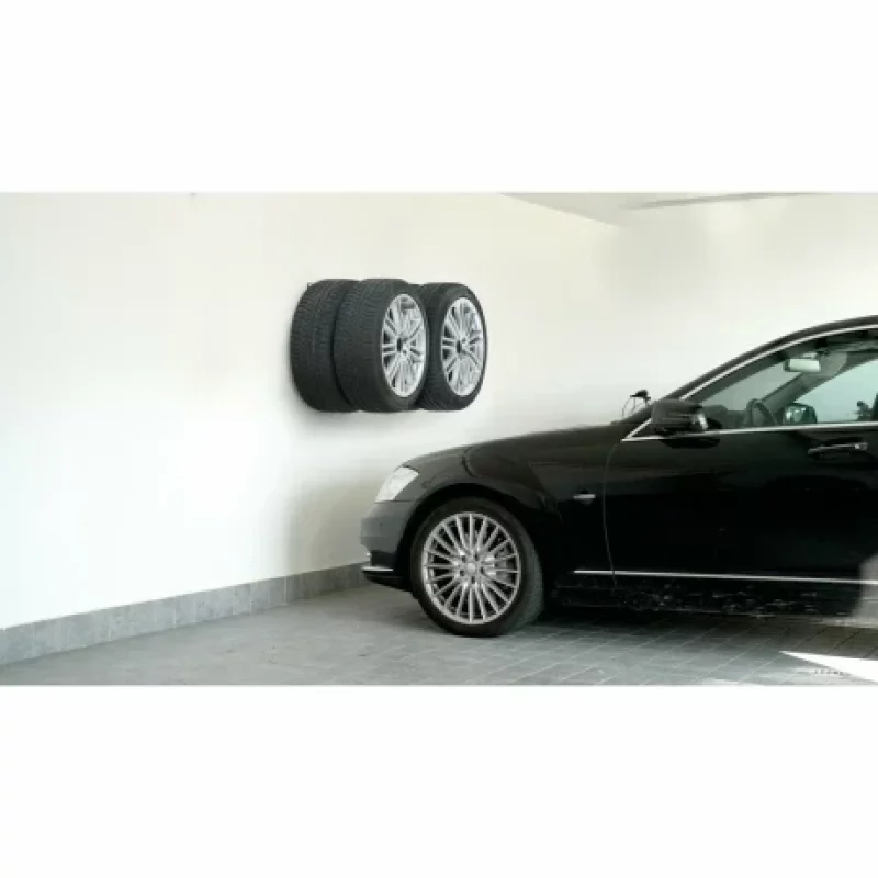 Suporti perete pentru anvelope si jante pliabili 2buc