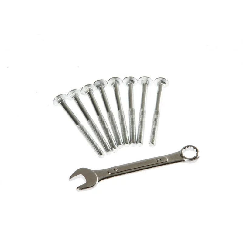 Set bare portbagaj din otel XL 135 cm pentru bare longitudinale