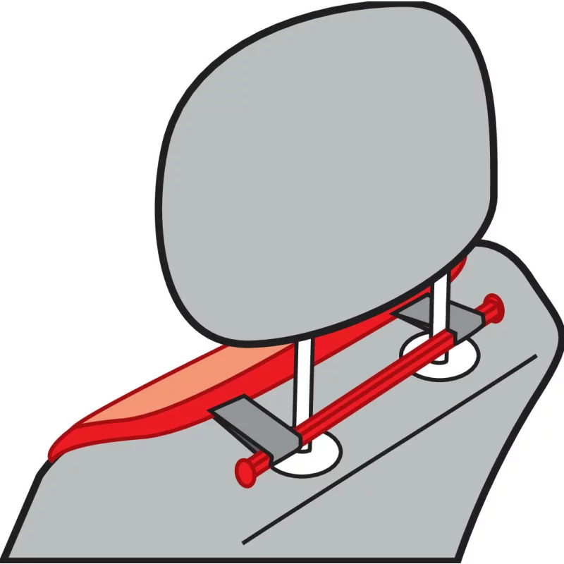 Huse scaun fata Sporting Fresh din fibra naturala, 2 buc, antracit