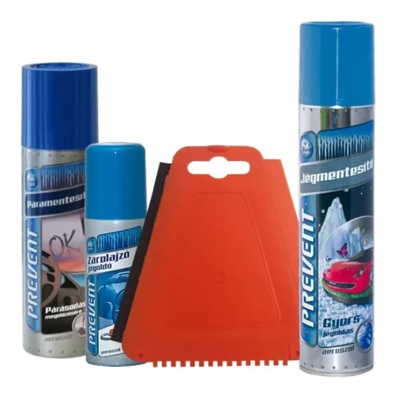 Pachet de iarnă pentru degivrare auto Basic, 4 piese, Cridem