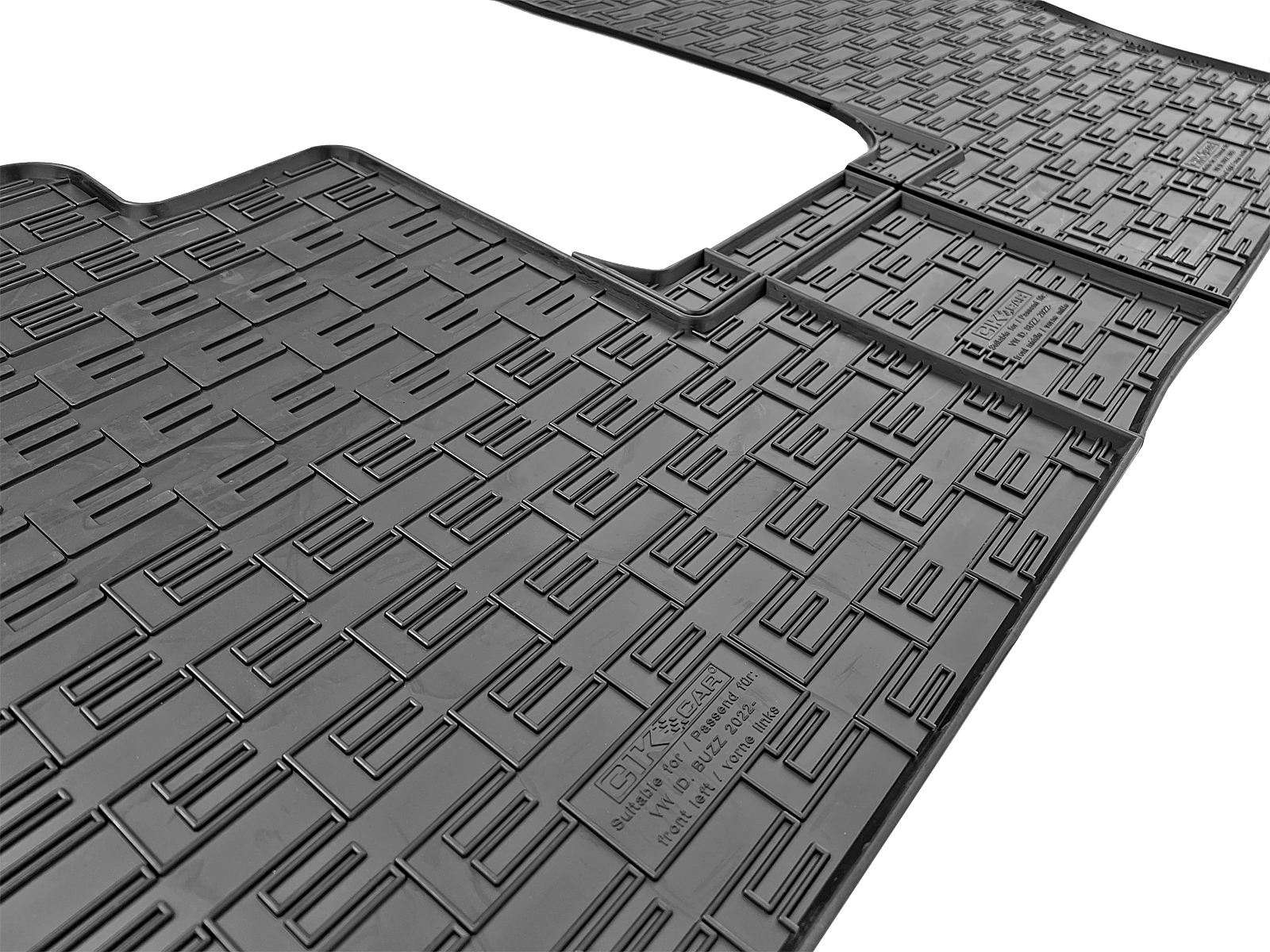 Set covorașe auto din cauciuc pentru VW ID. Buzz Cargo 2022-, negre