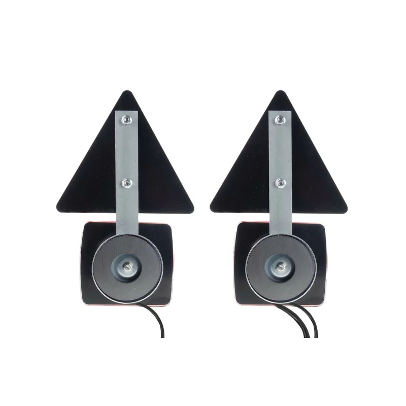 Set lămpi stop LED magnetice 12V cu cablu 75 m și catadioptri, 2 buc