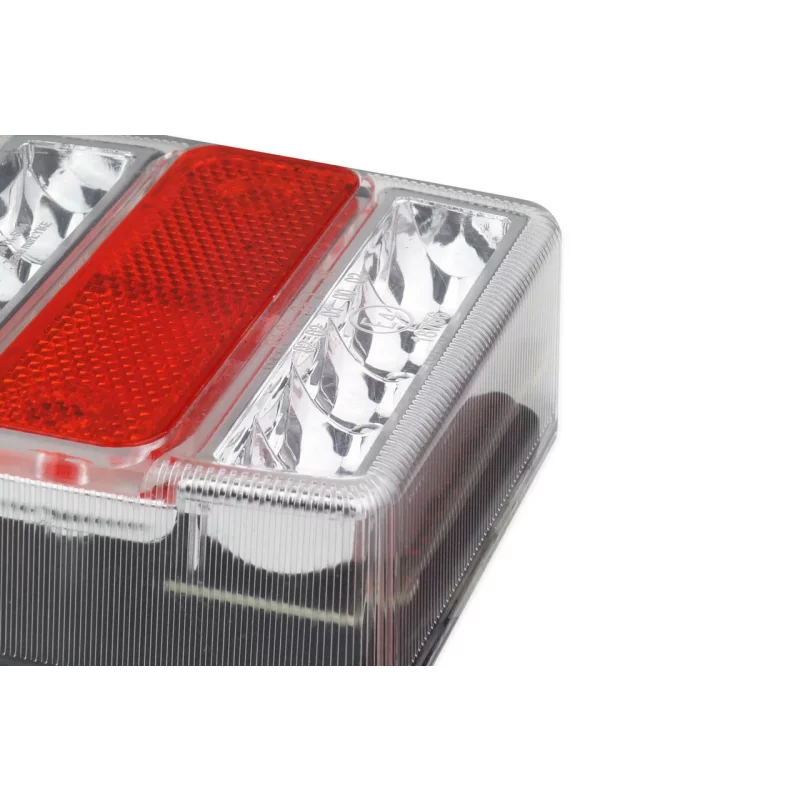 Set lămpi stop LED magnetice 12V cu cablu 75 m și catadioptri, 2 buc