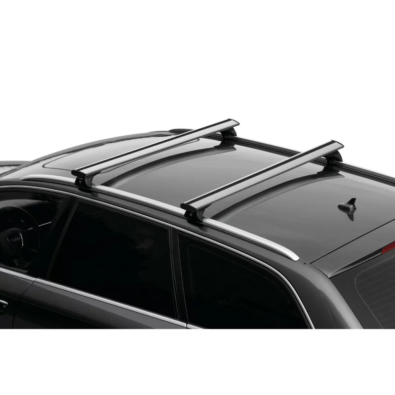 Bare portbagaj aluminiu Nordrive Silenzio In-Rail M cu picioare Evos IA