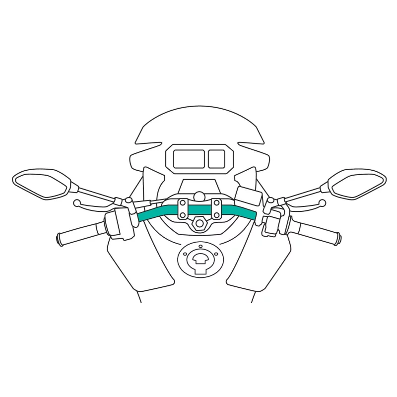 Suport fix pe ghidon Lampa Opti Handle pentru carcase telefon Opti Case