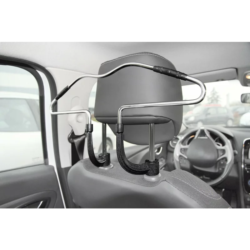 Umeras auto pentru tetiera Business-Drive, cromat, montaj universal