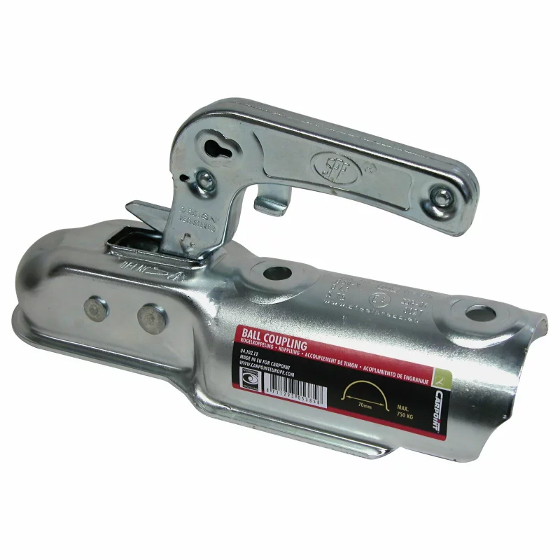 Cupla remorca Carpoint 70 mm, 750 kg, pentru ax rotund
