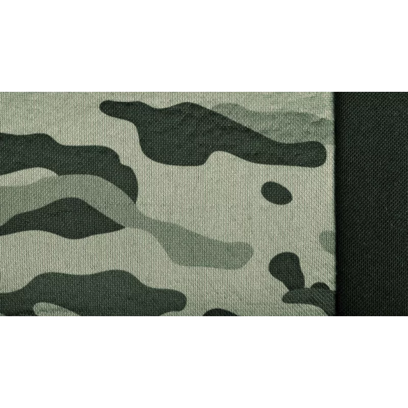 Huse scaun auto universale camuflaj, 9 piese, compatibile airbag