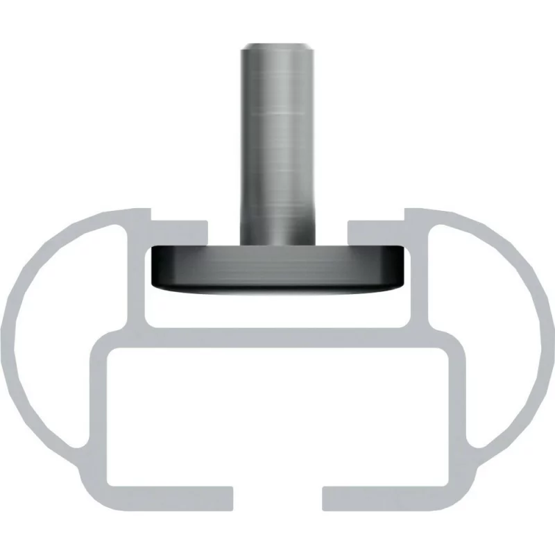 Set bare portbagaj auto din aluminiu Kuma M, 122 cm, pentru bare longitudinale