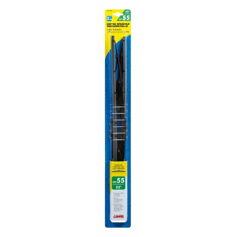 Lame stergator auto cu grafit 55 cm, universale, set 2 buc