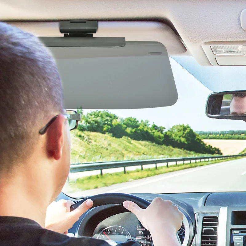 Parasolar antiorbire auto pentru sofer, pliabil, Carpoint, gri