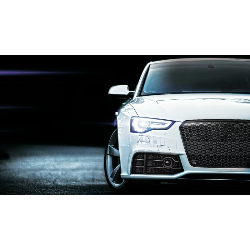 Plasă grilă spoiler auto din plastic negru, hexagon mic 8x18 mm, 120x40 cm