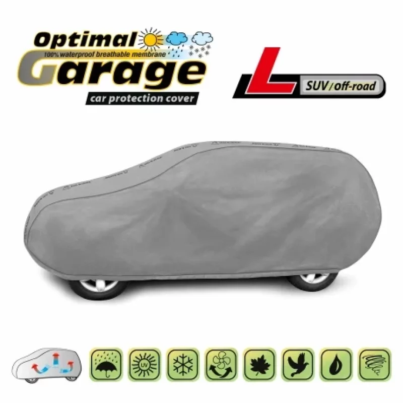 Prelată auto completă impermeabilă și respirabilă Optimal Garage L pentru SUV