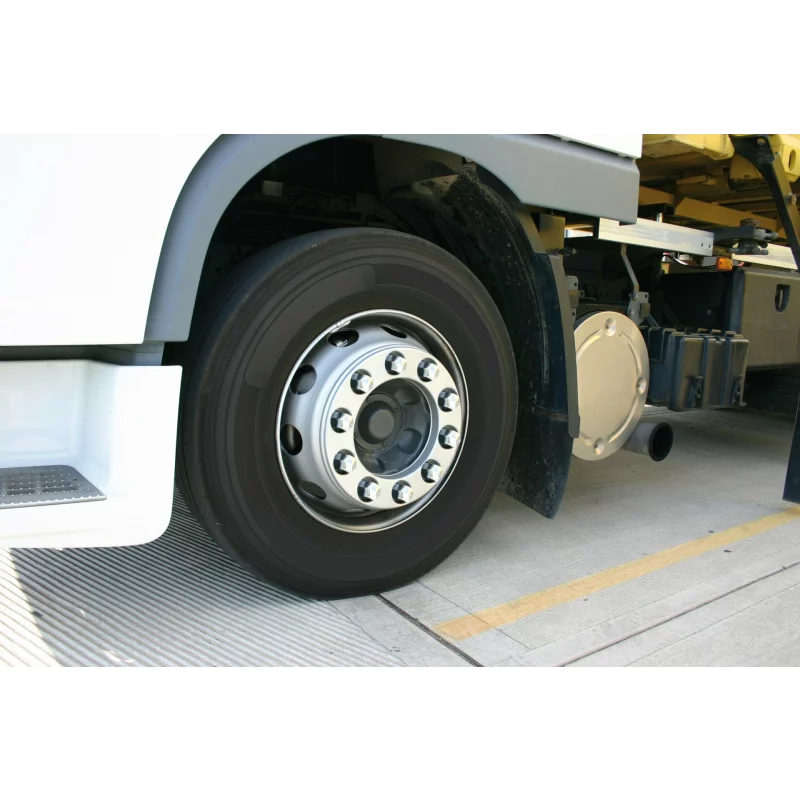 Capace prezoane camion din ABS 32 mm crom, set 10 bucati