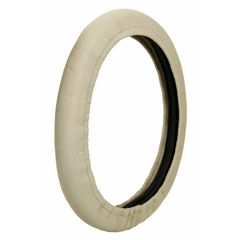 Husa volan elastica 2 in 1 bej universala, protectie si confort