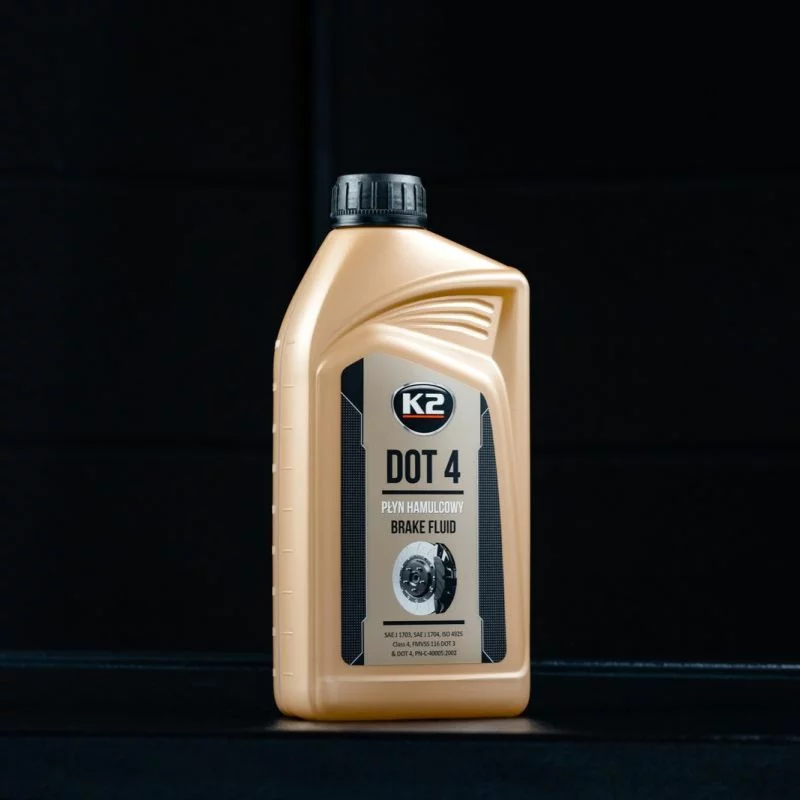 Lichid de frana K2 DOT 4 sintetic pentru frana si ambreiaj, 1L