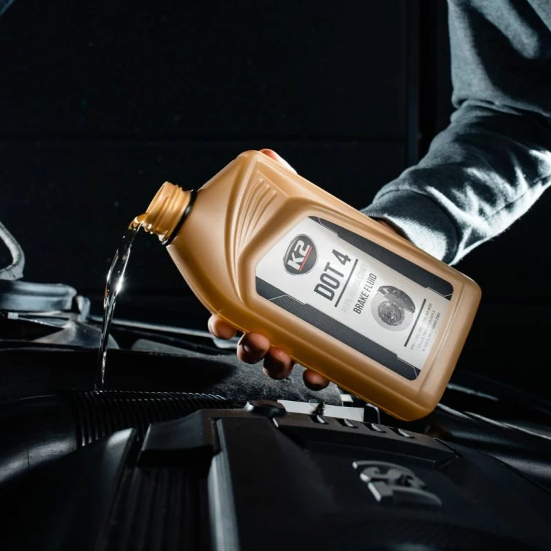 Lichid de frana K2 DOT 4 sintetic pentru frana si ambreiaj, 1L
