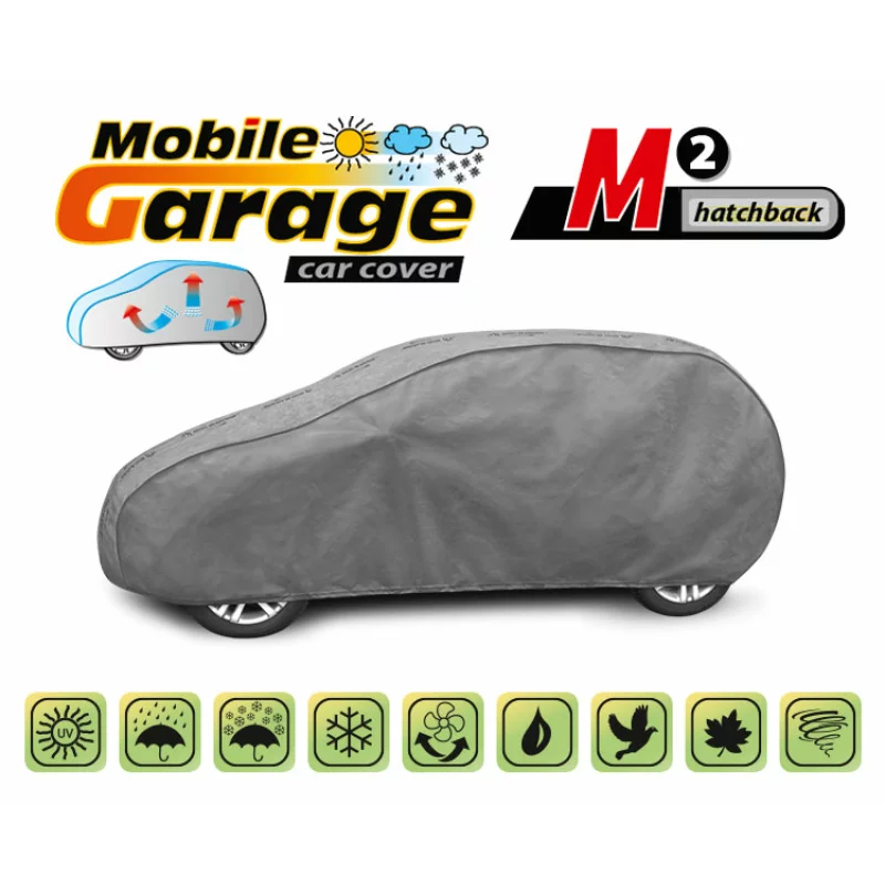Prelată auto completă Mobile Garage M2 pentru hatchback, impermeabilă