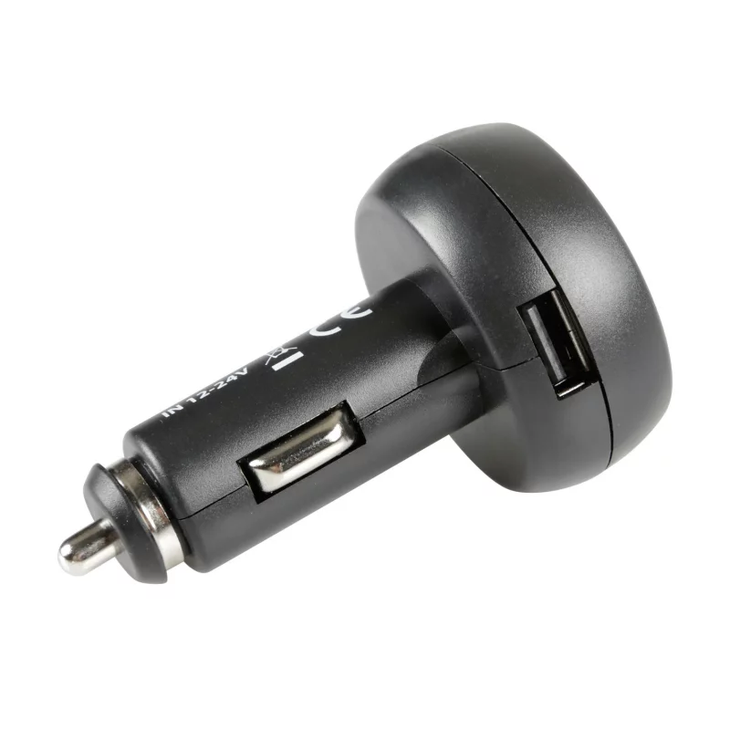 Priză brichetă auto 3 în 1 Smart-Plug 12/24V cu USB, voltmetru și termometru
