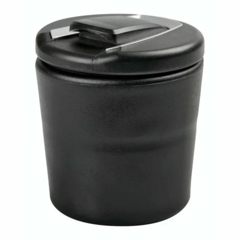 Scrumieră auto iluminată cu LED, capac și bază detașabilă, 85x95 mm