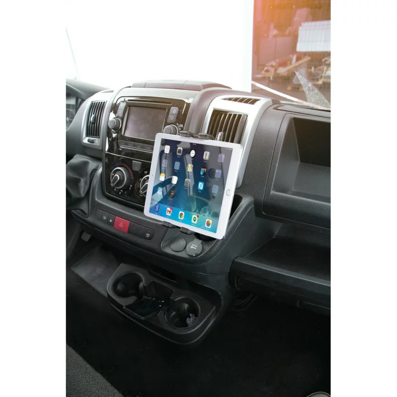 Suport telefon mobil si tableta cu fixare in suport pahar Expansion Grip