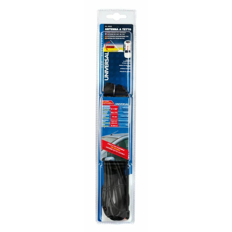 Antena auto pentru pavilion Lampa 14 cm, reglabila, montaj universal