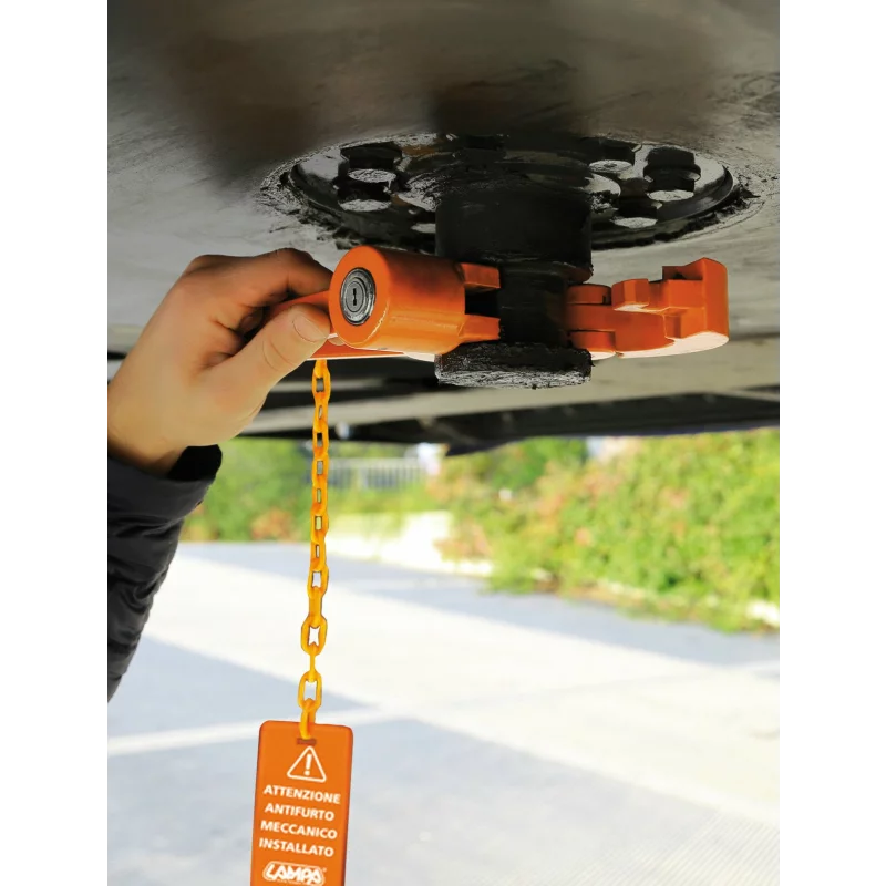 Antifurt universal pentru blocare pivot cuplare semiremorcă Secure Trailer