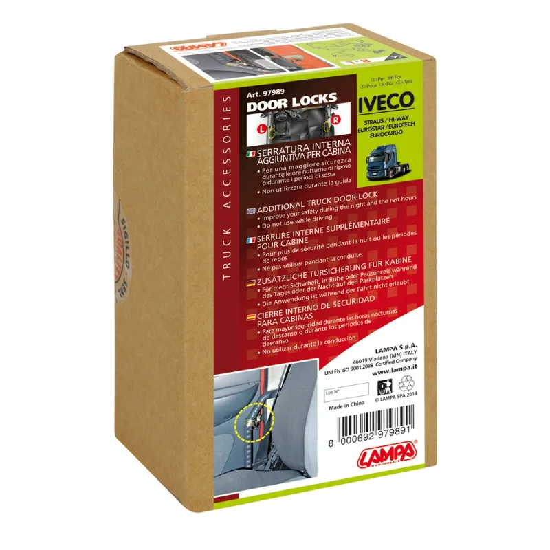 Blocatoare usi interior camion Iveco Stralis, Eurocargo, Eurostar, Eurotech