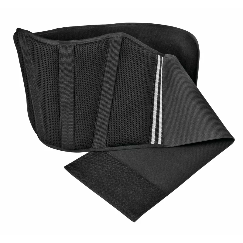 Brau lombar moto universal cu insertii rigide si captuseala moale