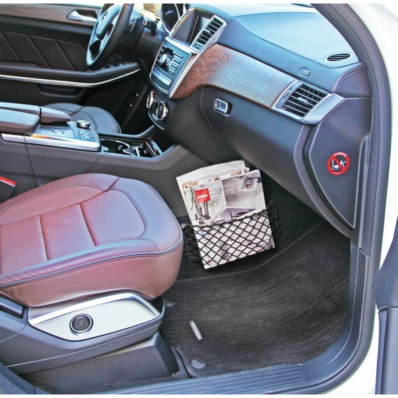 Buzunar depozitare elastic auto universal 30x18 cm, negru, Lampa