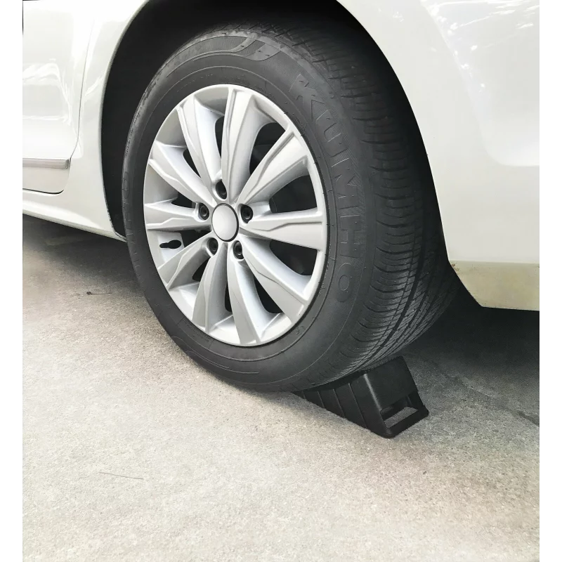 Set 2 cale blocare roti standard DIN pentru auto, rulote si camper