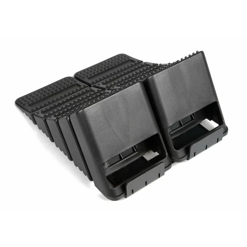 Set 2 cale blocare roti standard DIN pentru auto, rulote si camper