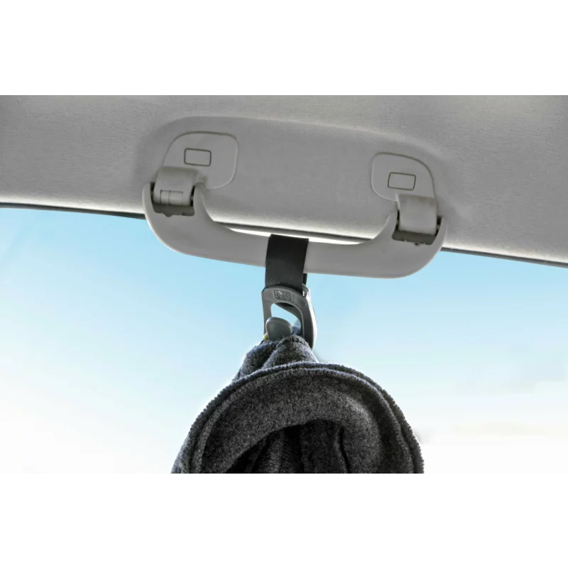 Carlige auto multifunctionale pentru tetiera Hang-It, gri, set 2 buc