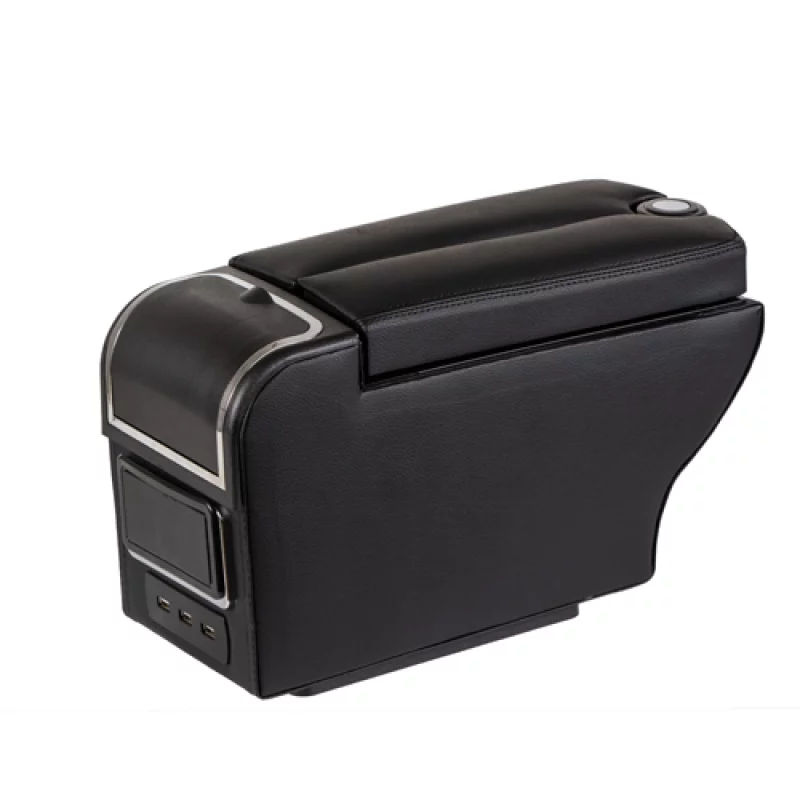 Cotiera auto multifunctionala reglabila cu 6 porturi USB 4Cars