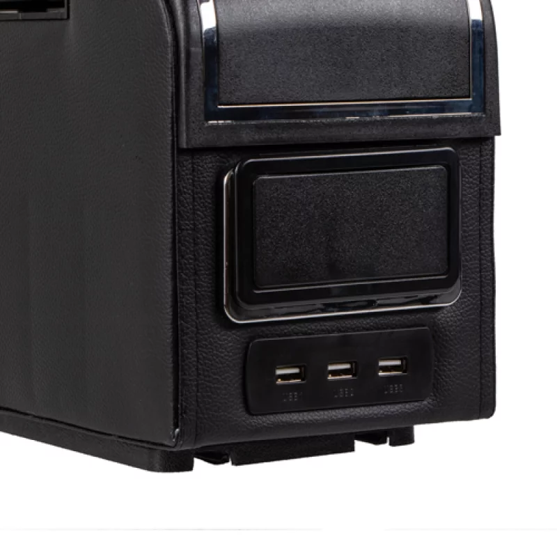 Cotiera auto multifunctionala reglabila cu 6 porturi USB 4Cars