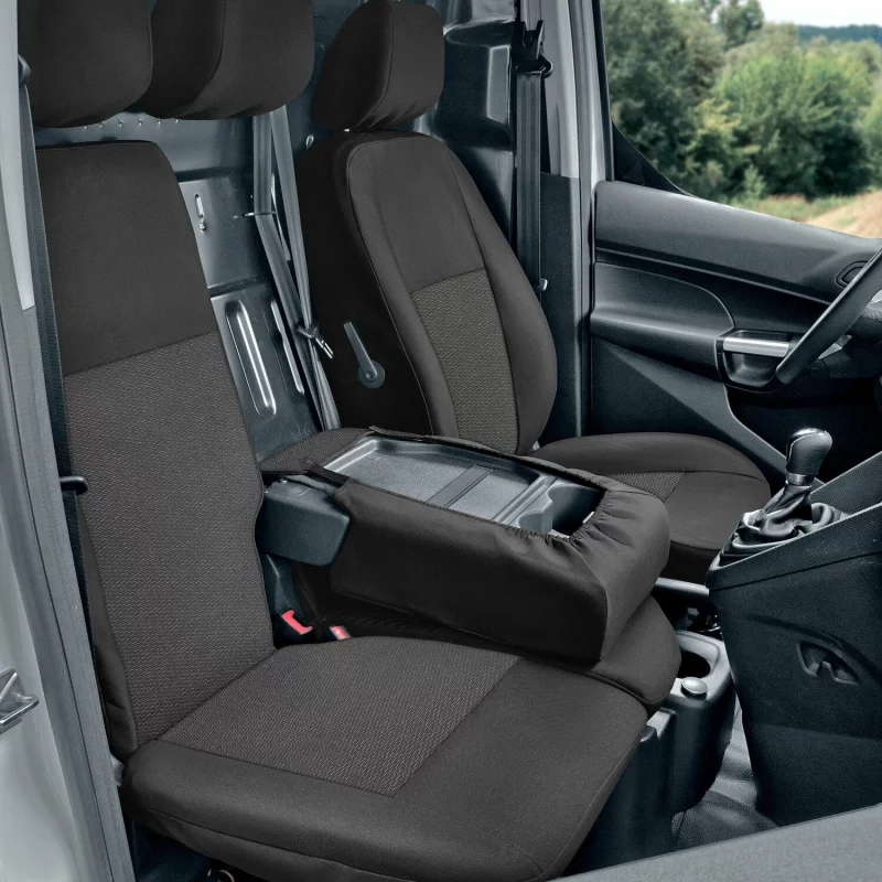 Huse scaun fata dedicate Ford Transit Connect II Van 2014+ 1+2 cu masuta