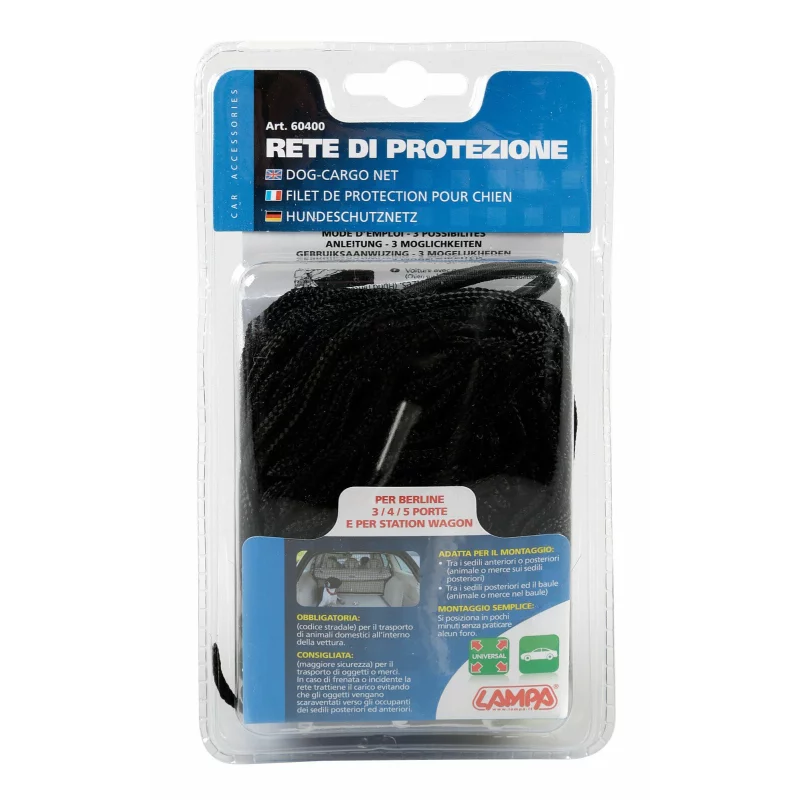 Plasa protectie auto universala pentru bagaje 120x50 cm