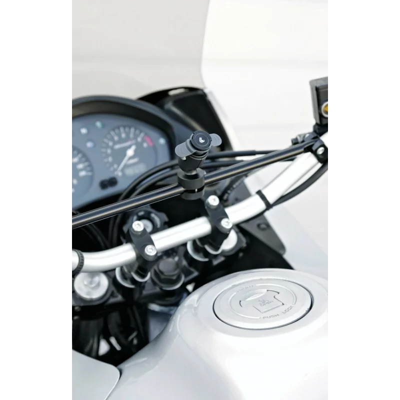 Suport telefon pentru oglindă retrovizoare moto Opti Mirror compatibil Opti Case