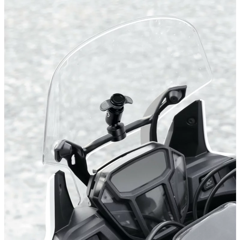 Suport telefon pentru oglindă retrovizoare moto Opti Mirror compatibil Opti Case