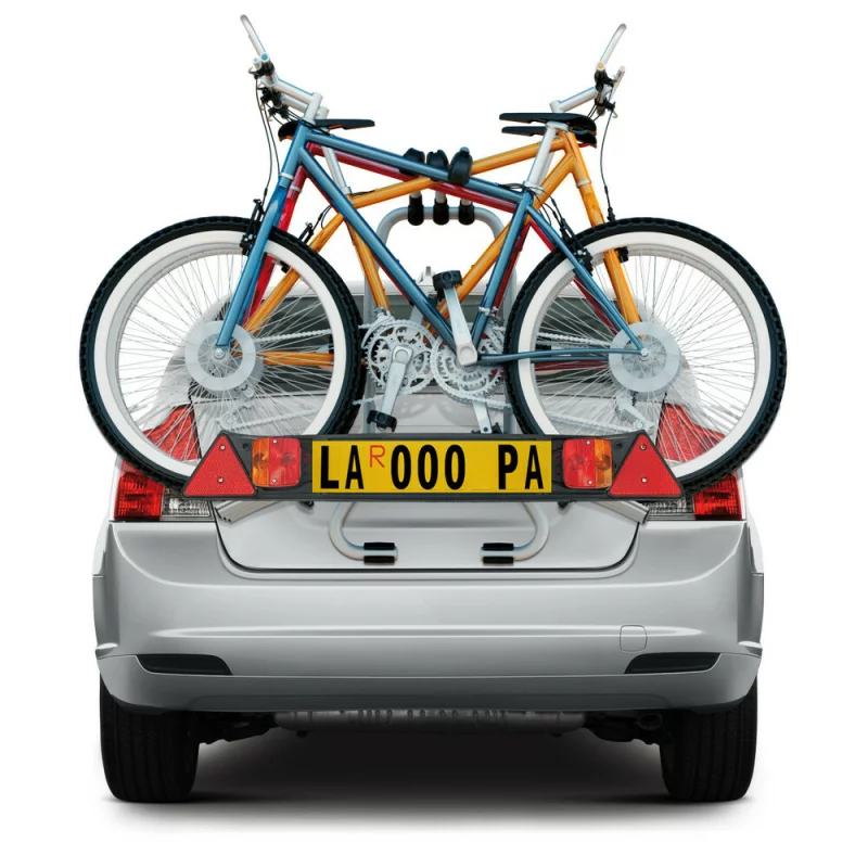 Suport stopuri auxiliare 12/24V cu catadioptri si suport numar inmatriculare