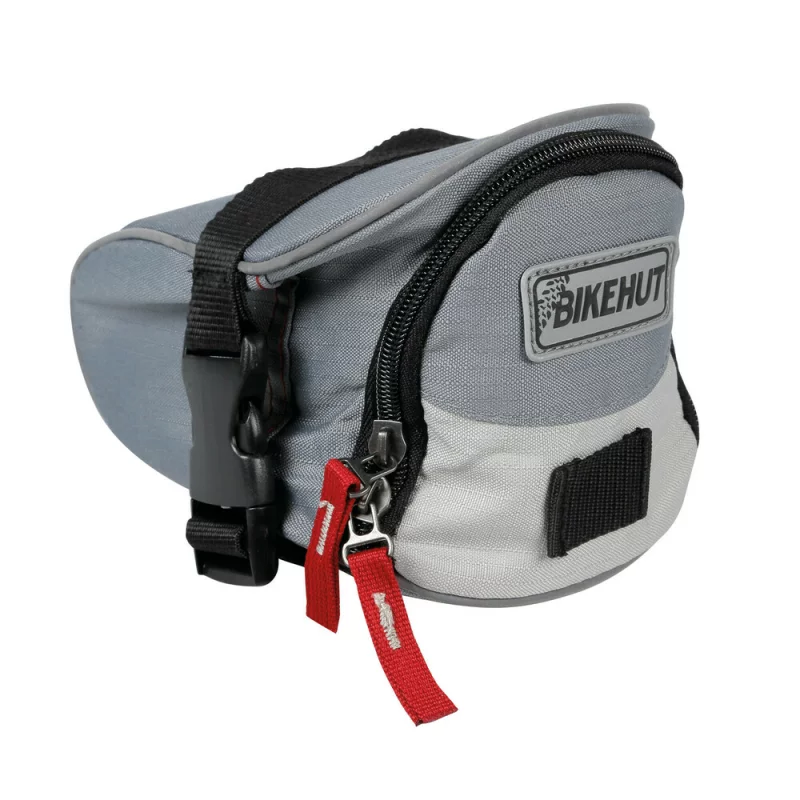 Trusă scule pentru reparație bicicletă, 36 piese, cu geantă pentru șa, Lampa