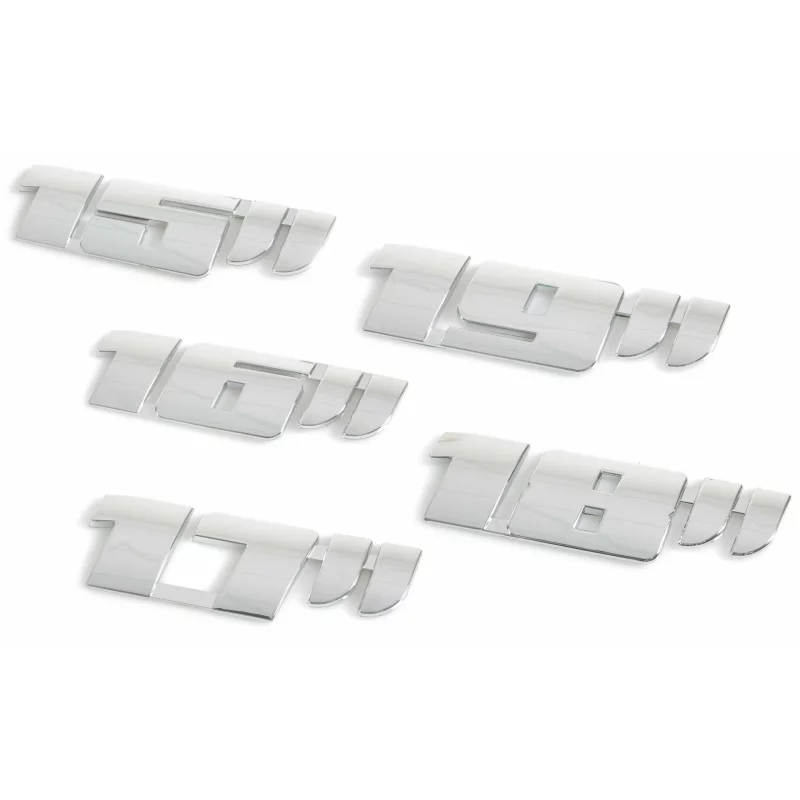 Autocolant 3D crom pentru jantă 15 inch, cu adeziv 3M