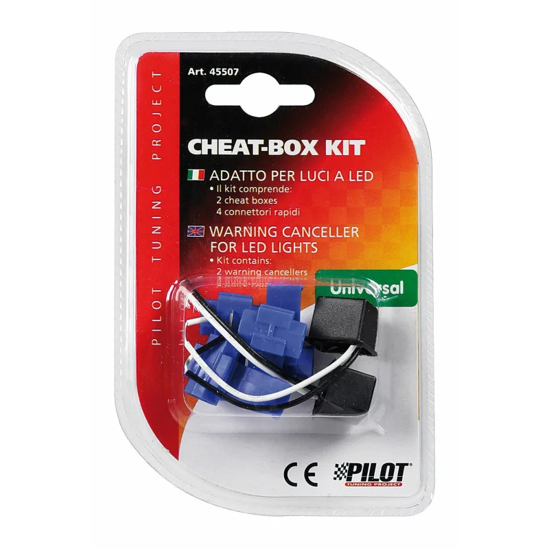 Kit anulare avertizare bec ars LED 12V CANbus cu conectori rapizi