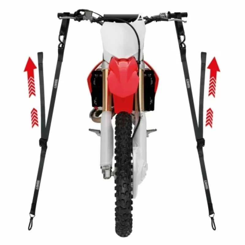 Set 2 chingi de ancorare pentru motocicletă Kraken Pull-Up 500 kg Lampa