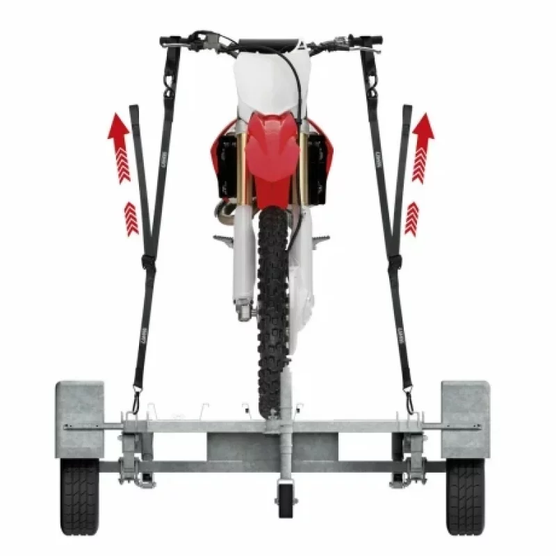 Set 2 chingi de ancorare pentru motocicletă Kraken Pull-Up 500 kg Lampa