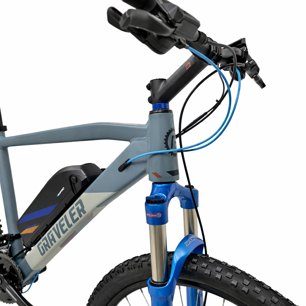 Bicicleta electrica Mtb Graveler 53116 - 29 inch, M, Gri Ultimate FactoryBikes