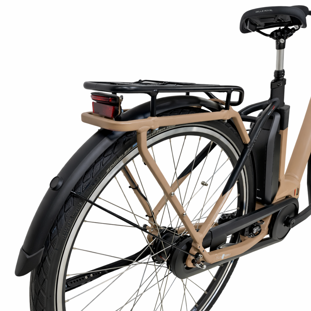 Bicicleta electrica Oras Kreidler Lady - 28 inch, M, Crem Ultimate FactoryBikes