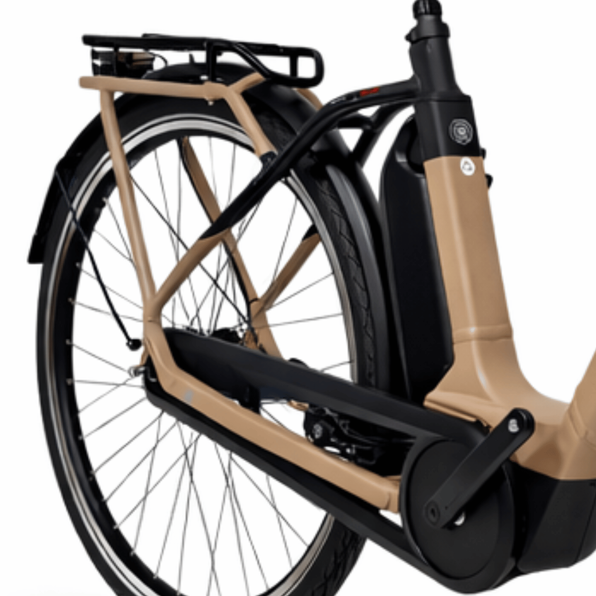 Bicicleta electrica Oras Kreidler Lady - 28 inch, M, Crem Ultimate FactoryBikes